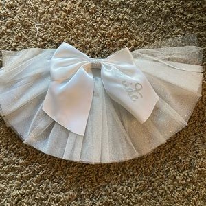 Bride bikini veil clip on